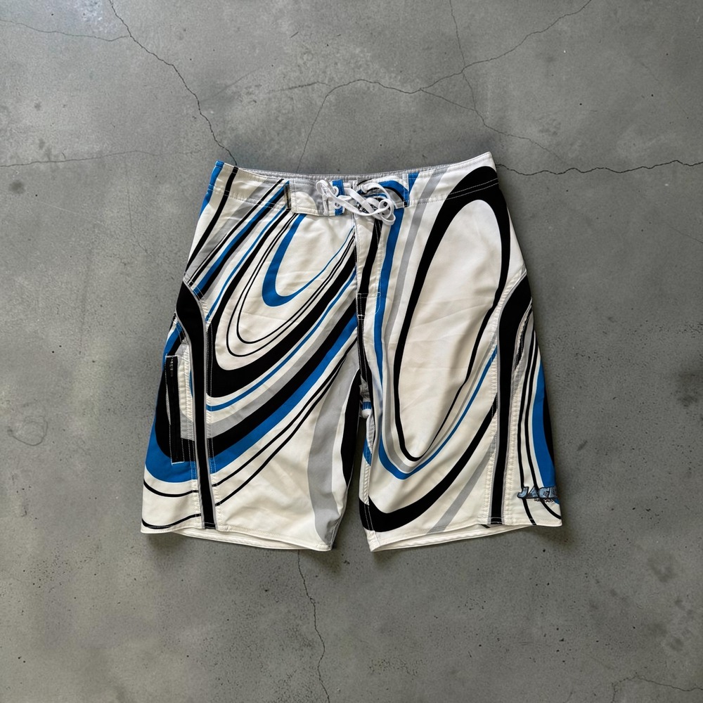 vintage jacks surfboards y2k board shorts men's size 33